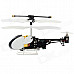 Tianxiang 9059 Mini 3.5-CH Indoor IR Remote Helicopter - White + Black (6 x AA)