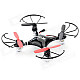 Fly Force H107R Mini 4-CH Indoor R/C Quadcopter w/ Gyro - Black + Red (4 x AA)