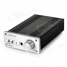 TOPPING TP31 Aluminum Alloy Digital Amplifier / Coaxial DAC - Black + Silver