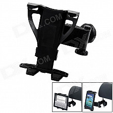 Universal Car Seat Pillow Mount Holder Bracket for Tablet PC - Black