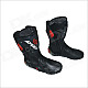 B1001 Motorcycle Protective Waterproof Boot Shoe - Black (Size 43)