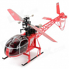 WLtoys V915 4-CH 2.4G LAMA Gyro Single Propeller R/C Helicopter / Aircraft Toy w/ Remote Controller