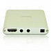 Jesurun MP021 Mini 1080P Full HD Media Player w/ HDMI / USB / SD / AV / YUV - Silver