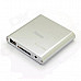 Jesurun MP021 Mini 1080P Full HD Media Player w/ HDMI / USB / SD / AV / YUV - Silver