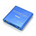 Jesurun MP021 Mini 1080P Full HD Media Player w/ HDMI / USB / SD / AV / YUV - Blue