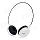 Universal 3.5mm ON3 Headband Stereo Headphone for Cellphone / MP3 / Tablet / PSP - Red + Black