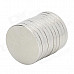16 x 2mm Super Strong NdFeB Round Magnets - Silver (10 PCS)
