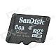 Genuine SanDisk 8GB Mobile MicroSDHC Class 4 TransFlash TF Memory Card SDSDQM-8G