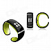 OlED Bluetooth V3.0 Smart Bracelet Watch w/ Music Player / Answer Call / Pedometer - Black