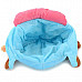 Cute Deer Style Plush Cosplay Hat - Pink + Blue