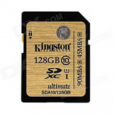 Kingston Digital 128GB SDXC Class 10 UHS-I Ultimate Flash Memory Card SDA10/128GB