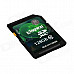 Kingston 128GB SDXC SDX10V/128G Class 10 UHS-I Flash Memory Card