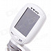 A3 1.3" LCD Clip On Chromatic Tuner for Guitar / Bass / Violin / Ukulele - White