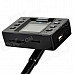 1.44" LCD Screen Bluetooth Handsfree FM Modulator Car MP3 Player w/ SD / TF - Black (12V)