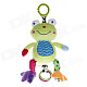 Safe Cute Frog Style Music Drawstring Doll - Green + Blue