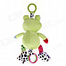 Safe Cute Frog Style Music Drawstring Doll - Green + Blue