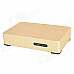 S802 Android 4.4 Bluetooth V2.0 ARM Cortex A9 Quad-core HD Network Set-top-box w/ TF - Golden