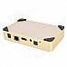 S802 Android 4.4 Bluetooth V2.0 ARM Cortex A9 Quad-core HD Network Set-top-box w/ TF - Golden