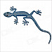 Carking CS DIY Gecko Style Car / Motorcycle Decorative Zinc Alloy Sticker - Blue