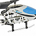 S041G Waterproof 3.5-CH R/C Helicopter Toy w/ Gyro + LED Light - Blue + White