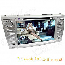 LsqSTAR 8" Android Capacitive Screen 2-Din Car DVD Player w/ GPS FM BT Wifi SWC AUX for Toyota Camry