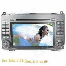 LsqSTAR 7" Android Capacitive Screen Car DVD Player w/ GPS FM BT WiFi CanBus for Benz A/B/W169/W245