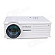 SOMAKE ZH580 5.8" LCD 1080P HD Home Theater Projector w/ AV / HDMI / TV / VGA - White