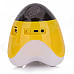 SLANG TY-030 Multi-function Rechargeable Media Player Speaker w/ RGB LED / USB / TF / FM - Yellow