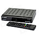 SKYBOX F6 2.7" Screen 1080P HD Digital Satellite Receiver w/ Remote Controller - Black (2 x AAA)