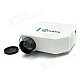 RQ RQ30+ Mini HD LCD Projector w/ HDMI / VGA / TV / Video / SD - White + Black