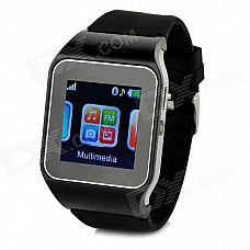 V9 GSM & Bluetooth Wrist Watch Phone w/ 1.5" Screen, Quad-band, FM - Black