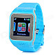 V9 GSM & Bluetooth Wrist Watch Phone w/ 1.5" Screen, Quad-band, FM - Blue