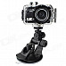 CAM F39 Wi-Fi Control 120° 5.0 MP 2/3 CMOS 1080P Full HD Sports Camera w/ Micro HDMI - Black