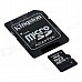 Kingston 8GB microSDHC Class 4 Flash Memory Cards with SD Adapter SDC4/8GB