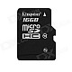 Kingston 16GB microSDHC Class 10 Flash Memory Cards with SD Adapter SDC1016GB