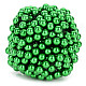 DIY 5mm NdFeB Magnetic Balls Educational Toy - Green (432 PCS)