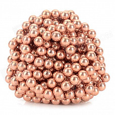 DIY 5mm NdFeB Magnetic Balls Educational Toy - Antique Brass (432 PCS)