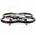 WLtoys V333 2.4GHz 4-CH Radio Control UFO Bubble Quadcopter R/C Helicopter - Purple + Green