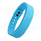 Wireless Bluetooth V4.0 Smart TPU Wrist Band w/ Call Remind / Idle Vibration / Alarm Clock - Blue