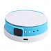 Wireless Bluetooth V4.0 Smart TPU Wrist Band w/ Call Remind / Idle Vibration / Alarm Clock - Blue