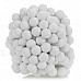 DIY 5mm NdFeB Magnetic Balls Educational Toy - White (216 PCS)