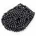 DIY 5mm NdFeB Magnetic Balls Educational Toy - Black (432 PCS)