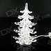 PZCD MY-08 USB Powered Multi-Color Slow Twinkle Romantic LED Desktop Crystal Christmas Tree