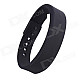 Wireless Bluetooth V4.0 Smart TPU Wrist Band w/ Call Remind / Idle Vibration / Alarm Clock - Black