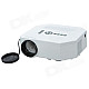 UC30 30W Mini Portable LED Projector w/ 3.5mm / SD Card Slot / AV / VGA / USB / HDMI - White