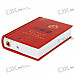 Refillable Book Shaped Lighter (Red)