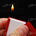 Refillable Book Shaped Lighter (Red)