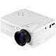 UR52 New 1080P Home Theater Multimedia LCD Projector w/ AV / TV / VGA / USB / HDMI / SD - White