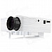 UR52 New 1080P Home Theater Multimedia LCD Projector w/ AV / TV / VGA / USB / HDMI / SD - White
