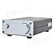 FEIXIANG FX502S 2 x 80W Hi-Fi 2.0-CH Digital Power Amplifier - Silver + Black (100~240V)